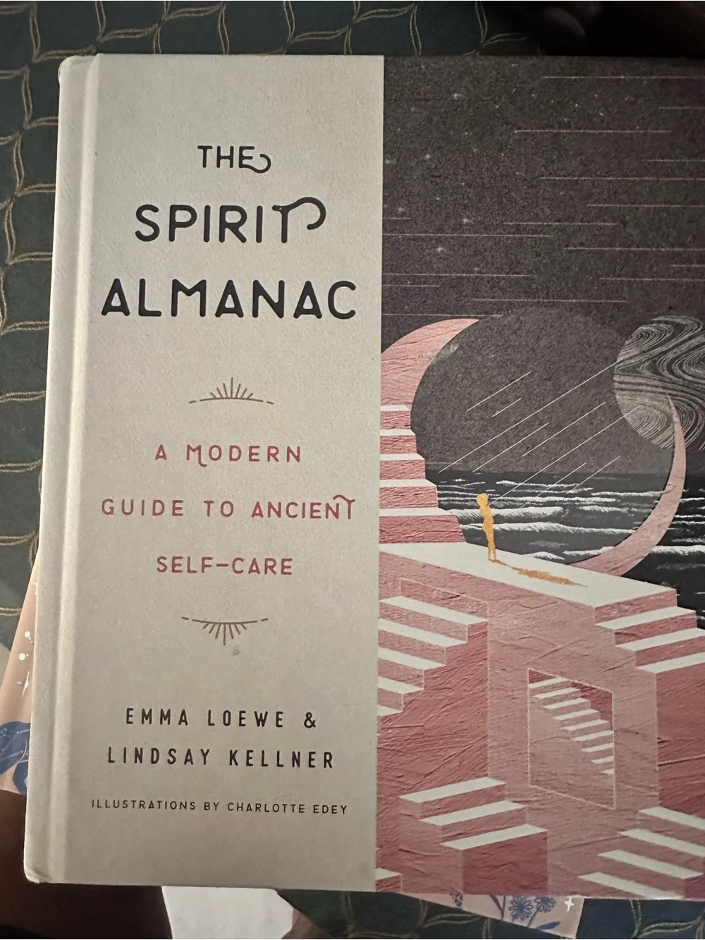 The Spirit Almanac - Modern Self-Care Guide (Pink & Cream) never used